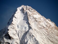 
K2 North Face Close Up Late Afternoon From K2 North Face Intermediate Base Camp
